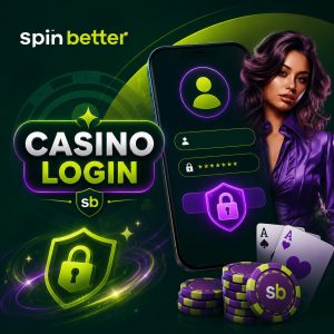 SpinBetter Casino login.